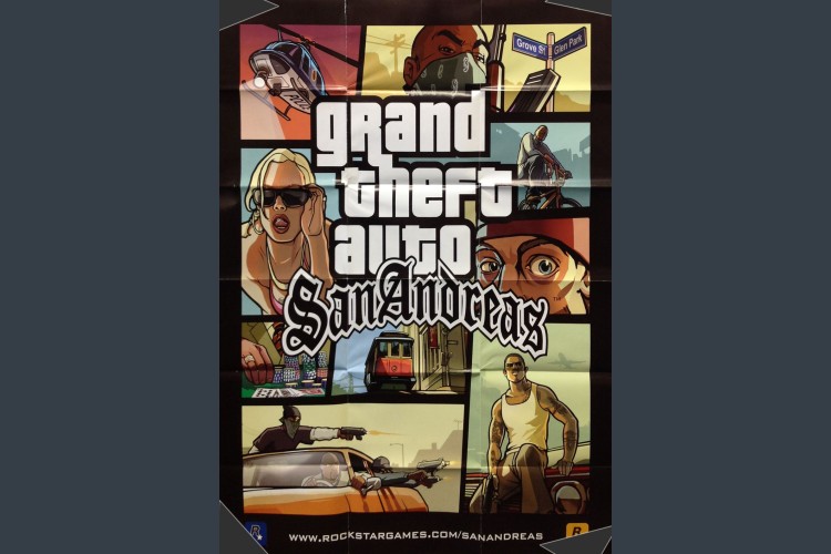 Grand Theft Auto Poster - Posters | VideoGameX